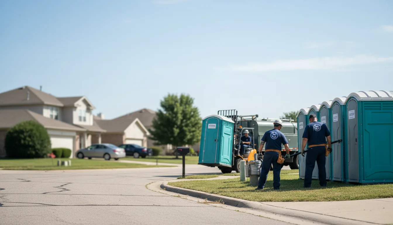 Porta Potty Rental in Long Bottom, OH near me